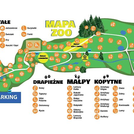 Forrest Glamp Hotell Mieroszow Exteriör bild