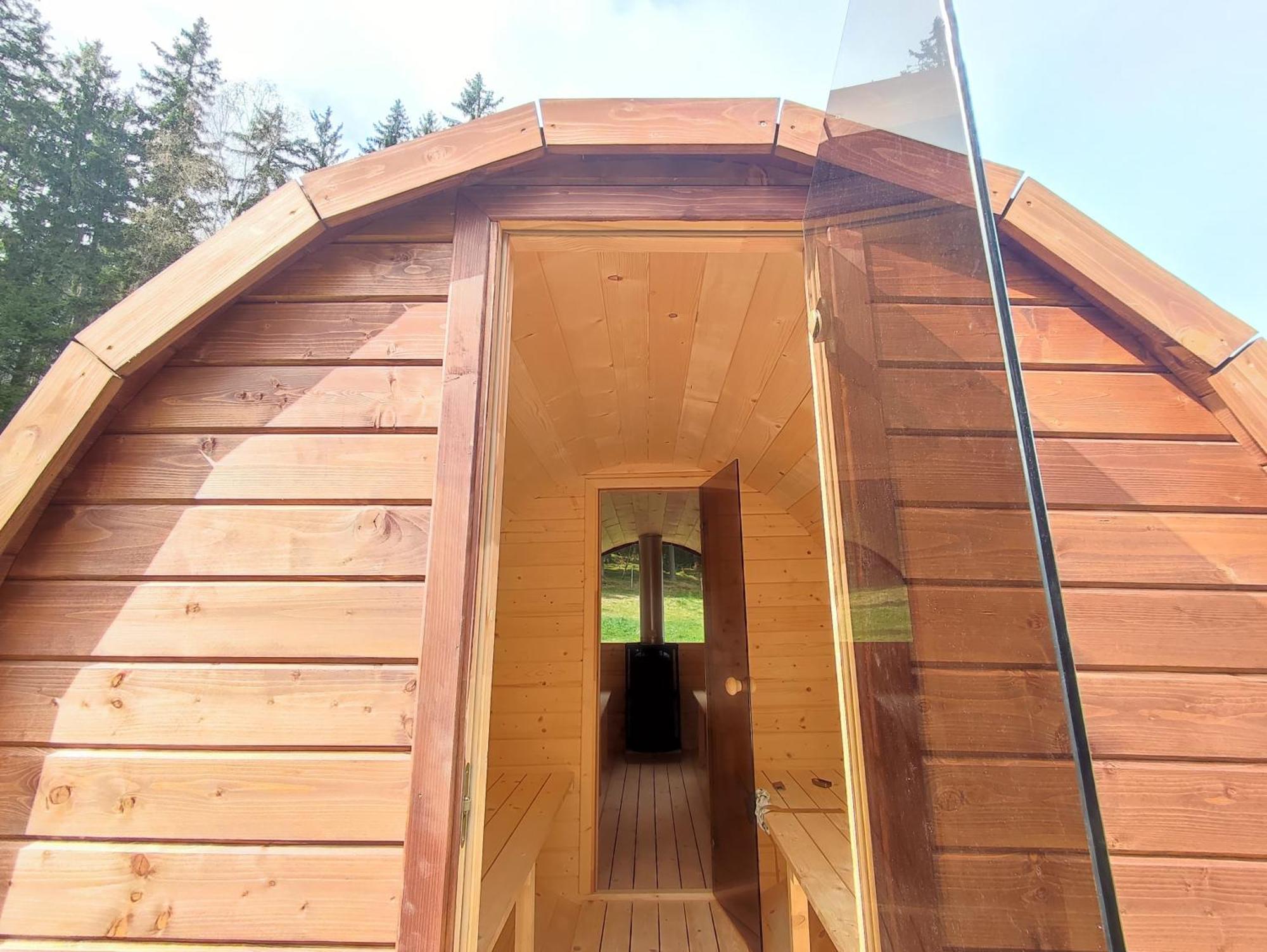 Forrest Glamp Hotell Mieroszow Exteriör bild